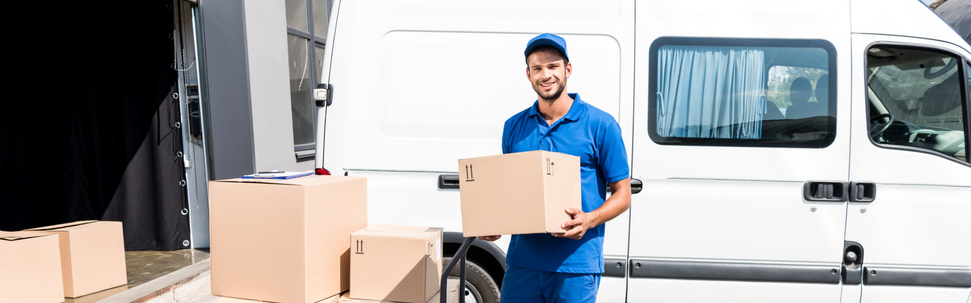 Man holding a box